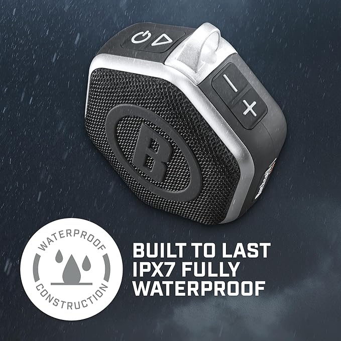 Bushnell Golf Wingman Mini Bluetooth Speaker with GPS Black