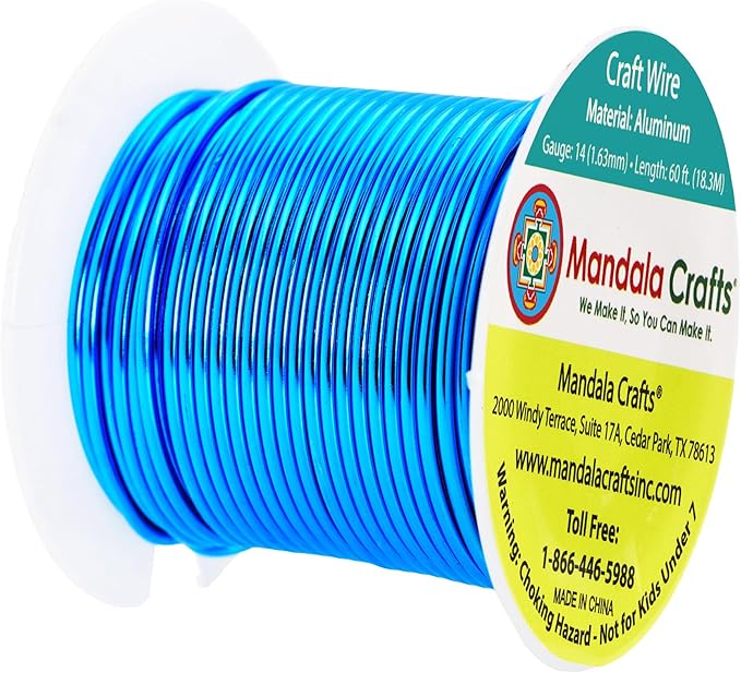 Mandala Crafts 14 Gauge Anodized Aluminum Craft Wire - Image 2