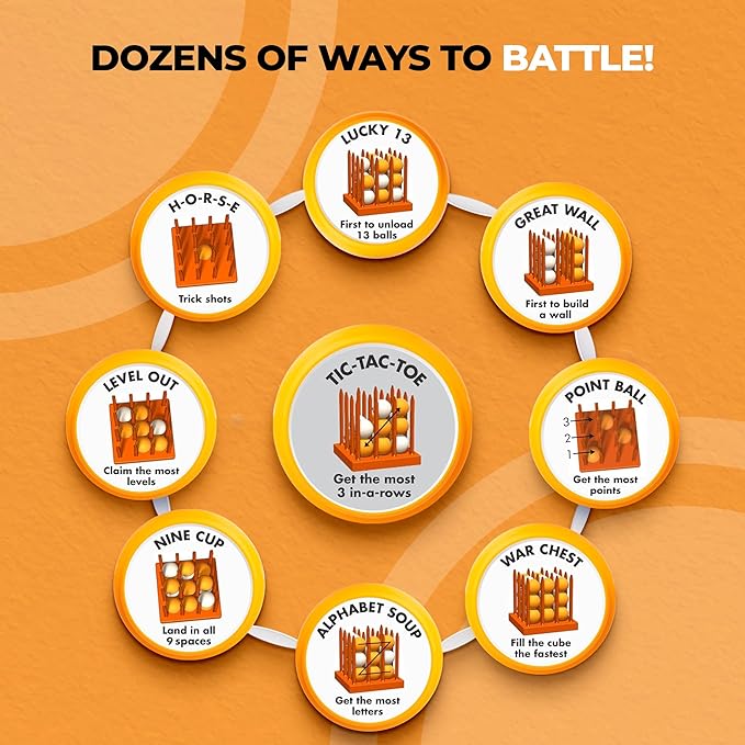 Bounce Battle™ Wood Edition – Family & Party Game - Image 3