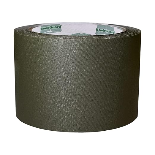 BookGuard 3 inch Premium Bookbinding Repair Cloth Tape, 15 Yard Roll by ChromaLabel