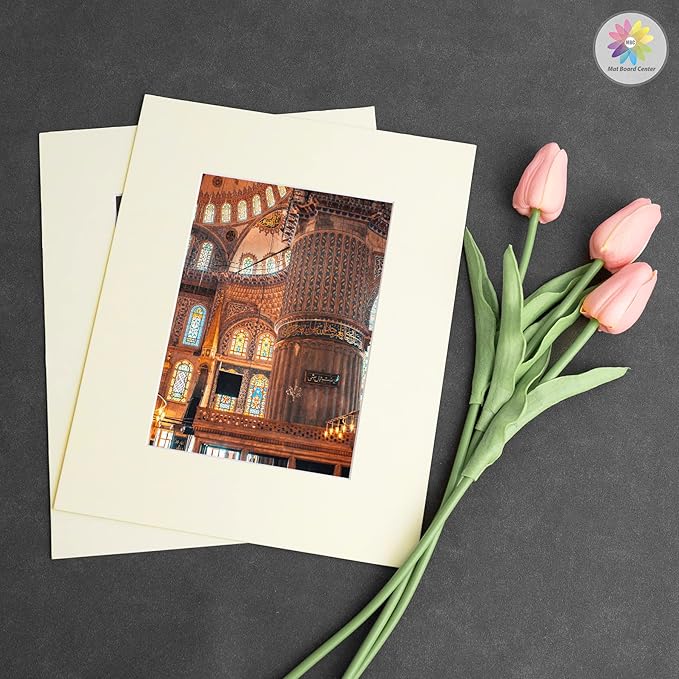 Mat Board Center, 8x10 for 5x7 Ivory Color Mats - Image 7