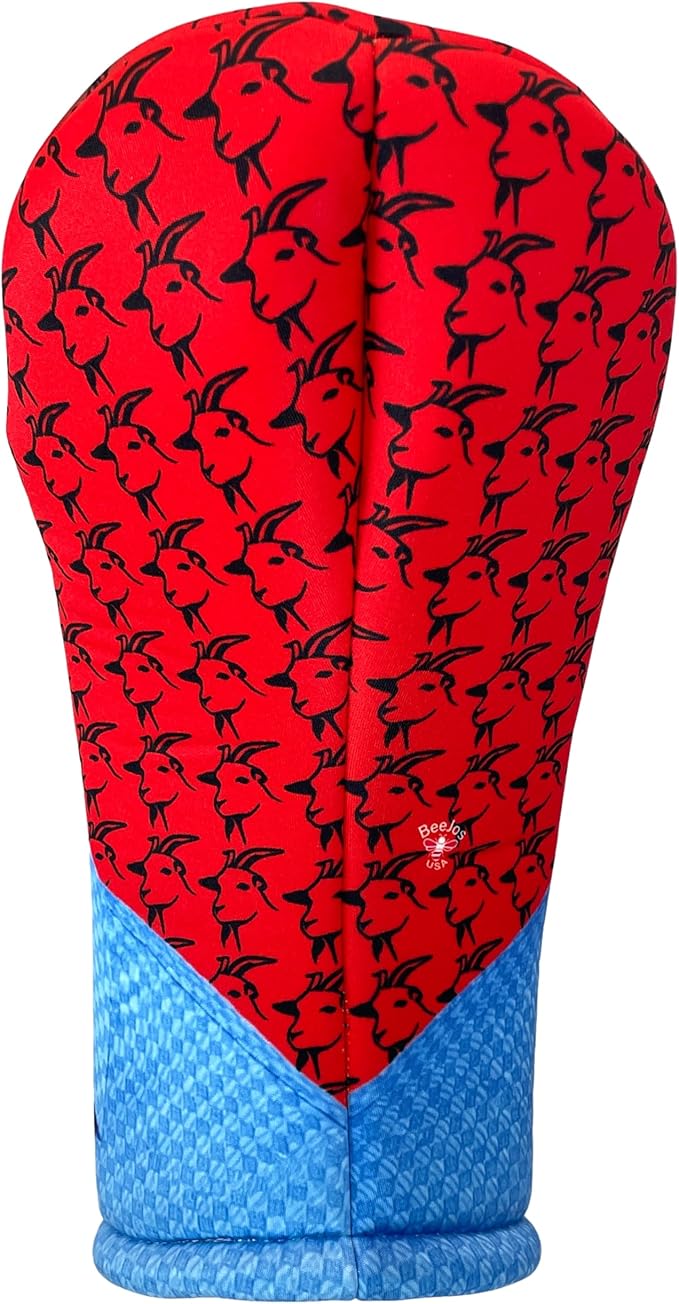 Tiger Woods DUI Mug Shot 2026 Big Driver Golf Club Head Cover Made in USA, Sunday Red, the Goat