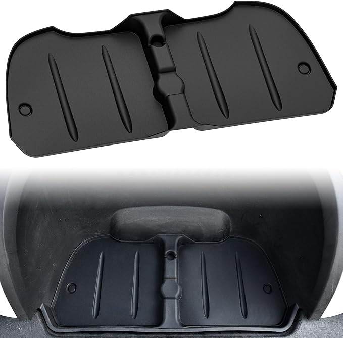 SAUTVS Bag Well Mat Rubber Bagwell Liner Mat Insert Rear Cargo Protection for Yamaha Drive2 G29 Golf Cart Accessories, Rubber Slush Liner, All Weather Protection