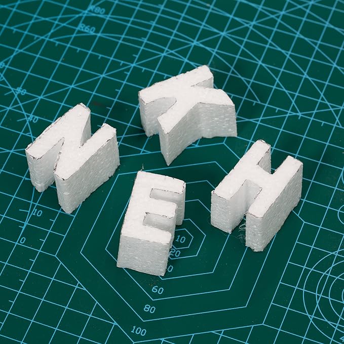 Crafare 8 Pack Craft Foam Blocks 8X4X2 Inch Polystyrene Brick Rectangle - Image 7