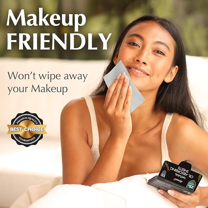 Natural Oil Blotting Sheets for Face - Image 4