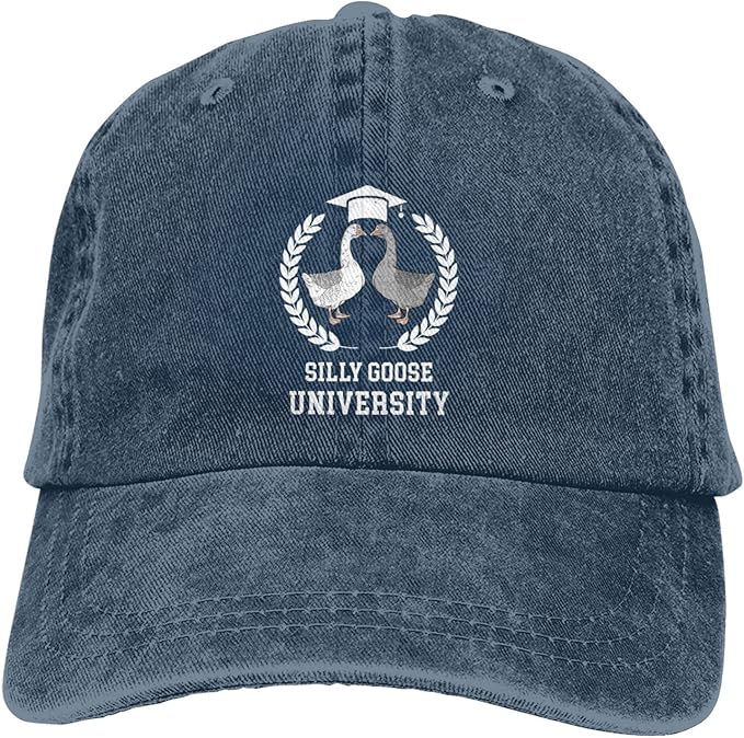 Funny Goose Hat Silly Goose On The Loose Hat Men Baseball Hats Funny Cap