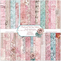 6 Inch Retro Pink Scrapbooking Paper Pad by EAMOTOL