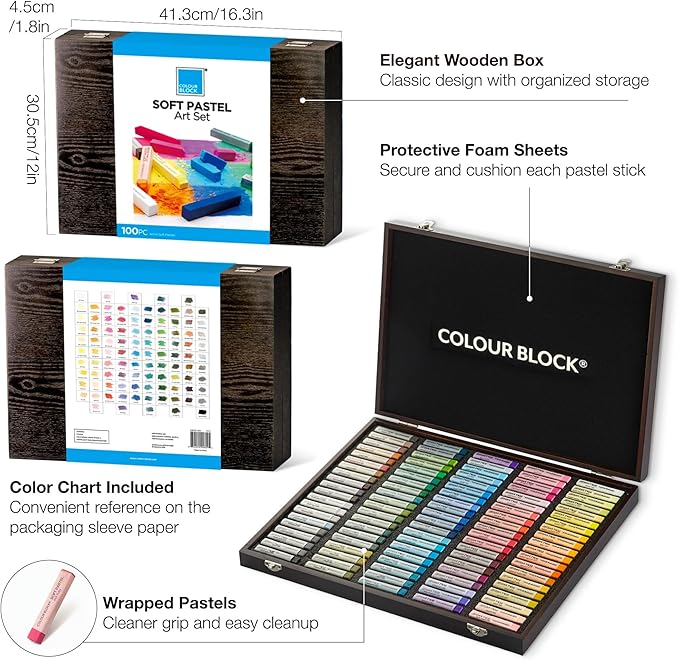 COLOUR BLOCK Soft Pastels for Artists - Image 6