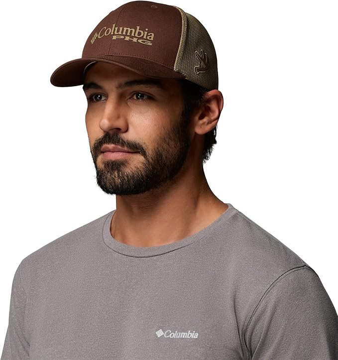 Columbia Unisex-Adult PHG Logo Mesh Ball Cap