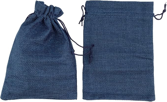Palmhomee Pack of 25 Burlap Gift Bags - Image 3
