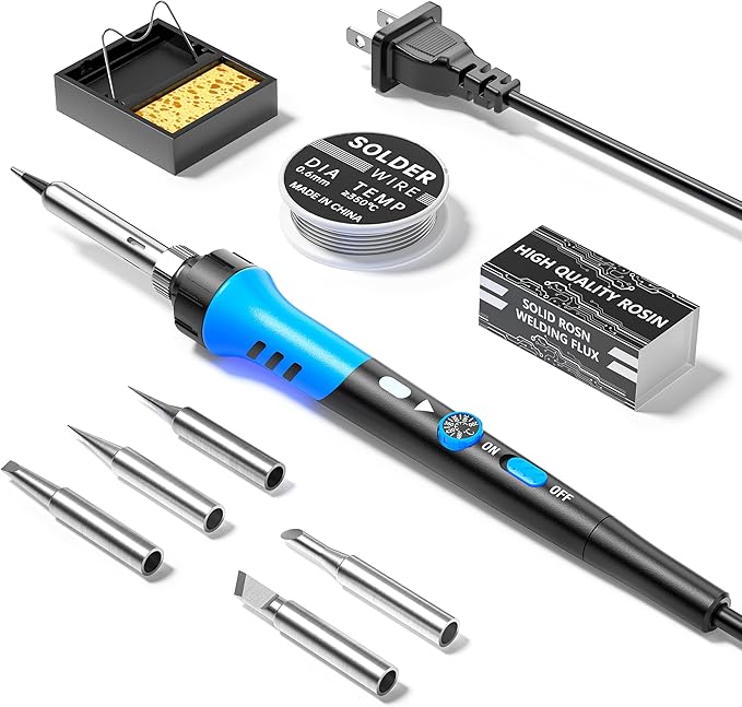 Soldering Iron Kit, 60W gun by Weldingthefuture