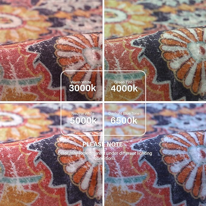 Lahome 6x9 Area Rugs Machine Washable Area Rugs - Image 7