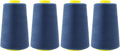 Mandala Crafts 4 Pack of Serger Threads Cones Spools by MandalaCrafts