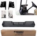 Huskey Golf Cart Front Basket Storage Basket Dash Basket Compatible W/EZGO TXT/RXV,Club Car DS (2000.5+) Precedent/Tempo/Onward,Yamaha G29 Drive2 2007+ One Piece Solid Design & Larger Compartments