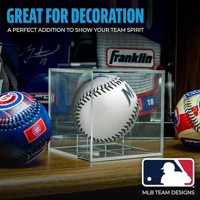 Franklin Sports MLB Team Soft Baseballs - Team Logo - Fan Shop Toy Baseball for Kids - Decoration for Desks and Office