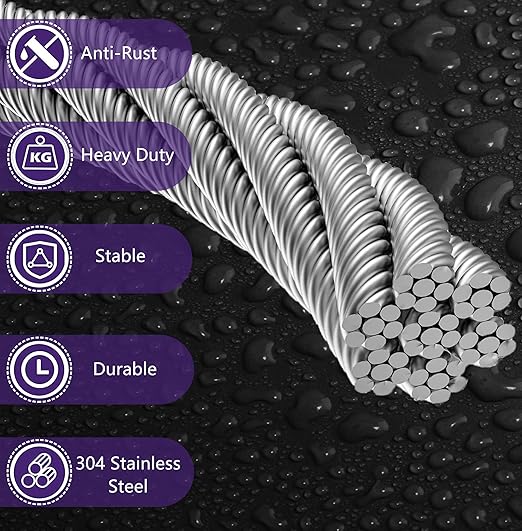 1/8 Inch Stainless Steel Cable 100FT - Image 2