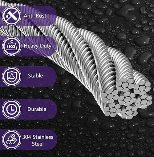 1/8 Inch Stainless Steel Cable 100FT - Image 2