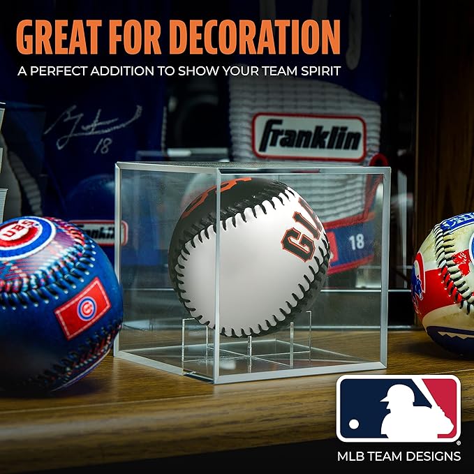 Franklin Sports MLB Team Soft Baseballs - Team Logo - Fan Shop Toy Baseball for Kids - Decoration for Desks and Office