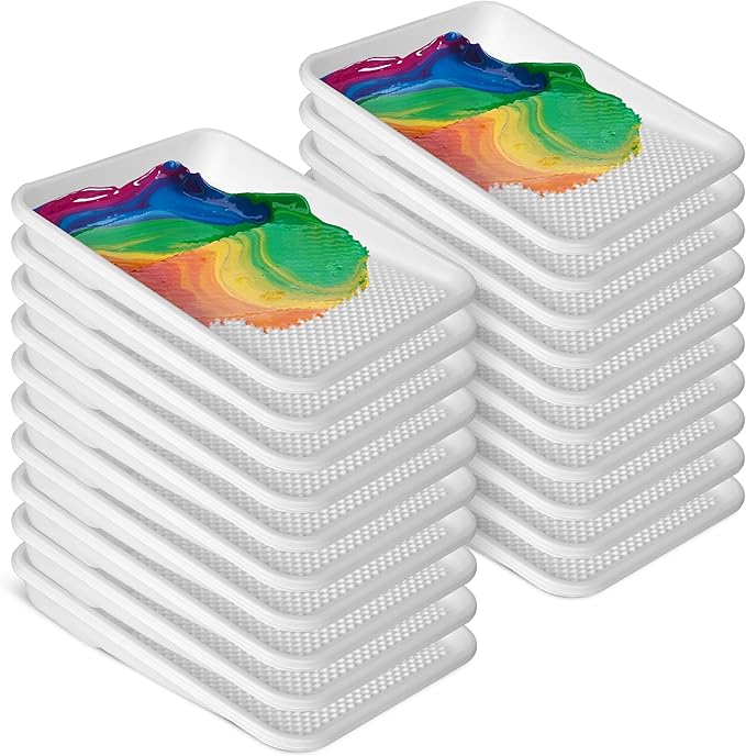 Paint Tray Liners, 1-Qt. Paint Capacity, Overlapping Edges, Fits 9” Metal Paint by UNVERT