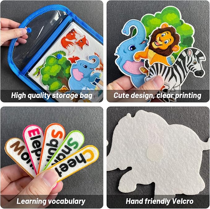 PENGFULL Felt Flannel Board Story Pieces - Image 4