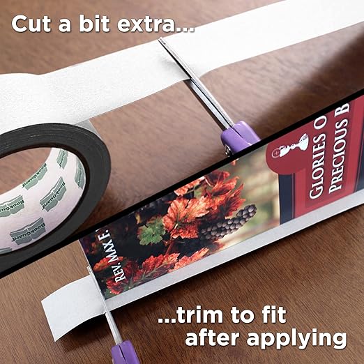 BookGuard 1-1/2 Inch Vinyl-Coated Cotton Cloth Bookbinding Repair Tape - Image 3