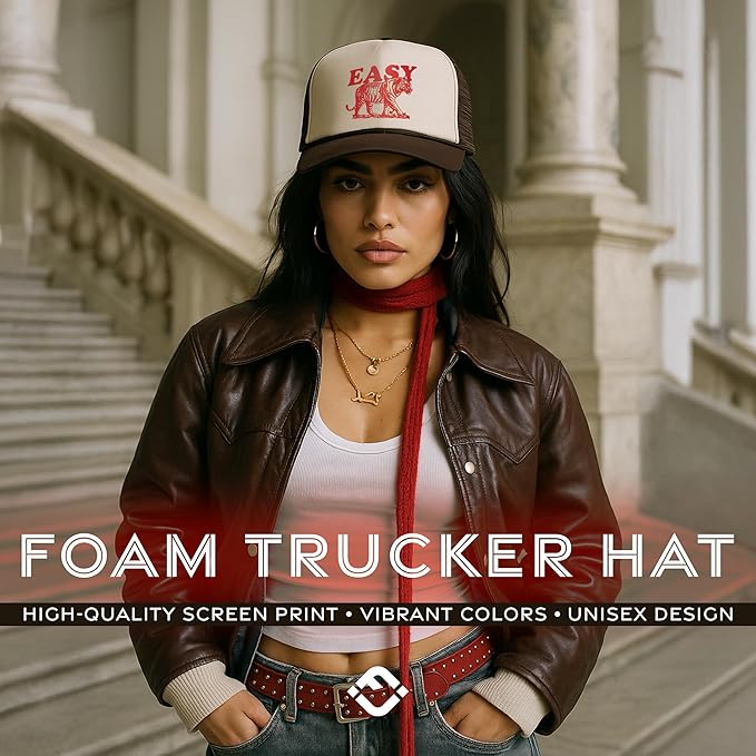 Funky Junque Premium Mesh Snapback Trucker Hat - Stylish Comfort for All - Patriotic, Humor & More
