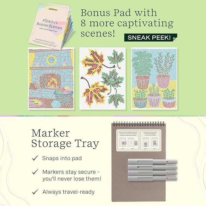 Lifelines FlowArt Activity Pad, Adults & Seniors - Image 4