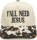 Funky Junque Trucker Hat Women Men 2-Tone Baseball Cap – Vintage Western Style Embroidered Snapback, Premium Cotton Blend