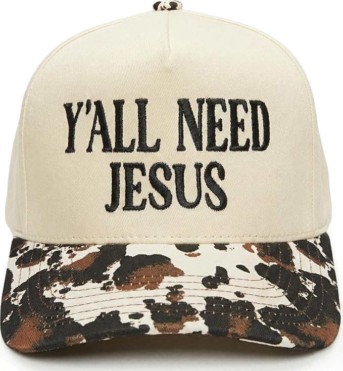 Funky Junque Trucker Hat Women Men 2-Tone Baseball Cap – Vintage Western Style Embroidered Snapback, Premium Cotton Blend