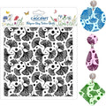 CHGCRAFT Ginkgo Biloba Plant Polymer Clay Texture Sheets Ginkgo Leaf Pattern by chgcraft
