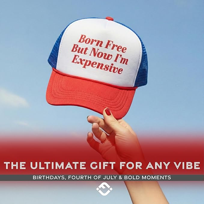 Funky Junque Premium Mesh Snapback Trucker Hat - Stylish Comfort for All - Patriotic, Humor & More