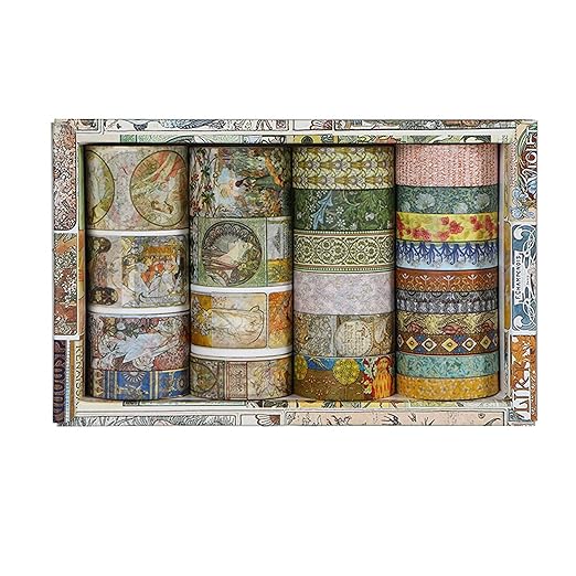 Vintage Washi Tape Set - Image 4