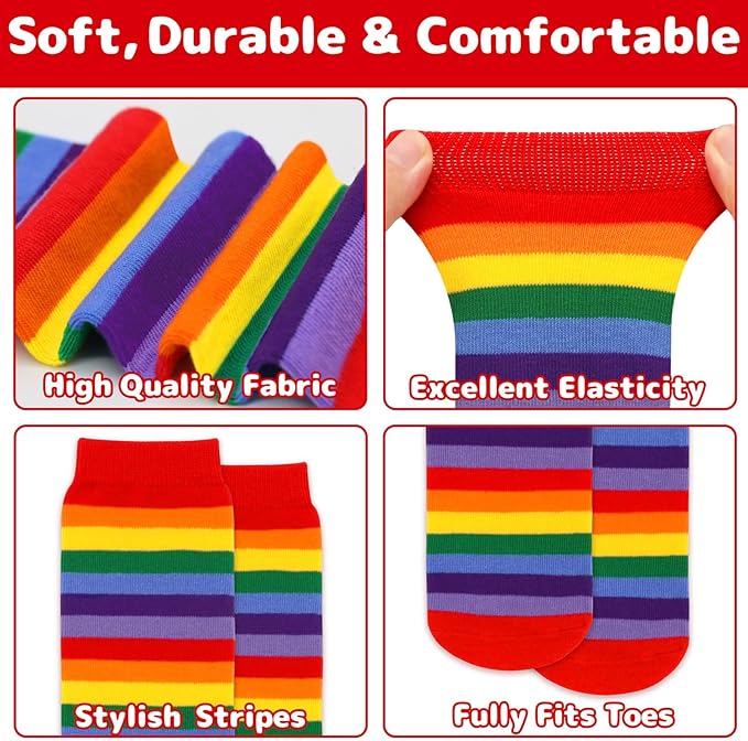 Olreco 1 Pack Toddler Kids Youth Soccer Socks Girls Boys Baseball Socks Youth Knee High Softball Football Accessories Cotton