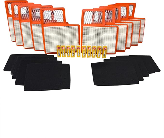 Huskey Golf Cart Tune Up Kit Compatible with Yamaha Drive2 / DR2A (2017-Up), 4 Cycle Gas, QuieTech EFI (Fuel Injected)