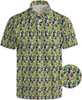 Mens Golf Shirts Golf Polo Shirts for Men Short Sleeve Polo Shirts Golf Gifts
