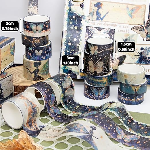 14 Rolls Washi Tape Set - Image 2