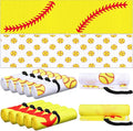 FuWeave 12 Pcs Softball Cooling Towels 40 x 12 Inch Soft Breathable Sport Ice Towels Microfiber Fast Drying Team Gifts for Yoga Gym Camping Running