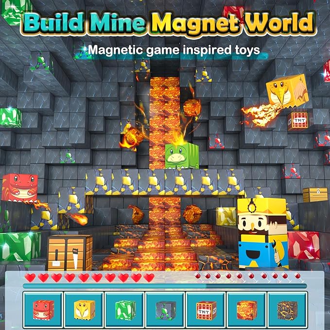 100PCS Magnetic Blocks - Image 2