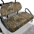 Bulopur Duck Hunting Camo Golf Cart Seat Cover for Bench and Backrest 2 Piece Golf Cart Seat Towel Covers Club Car Ezgo Tex Golfcart Accessories Cushion Cover