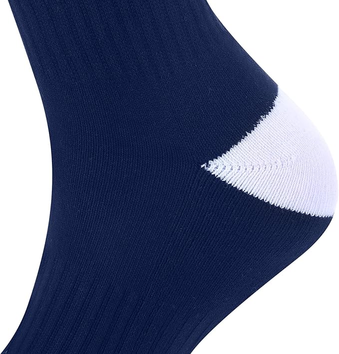 Haysandy 2 Pairs Baseball Softball Socks Athletic Soccer Football Sports Socks Over the Calf for Adult Men Women
