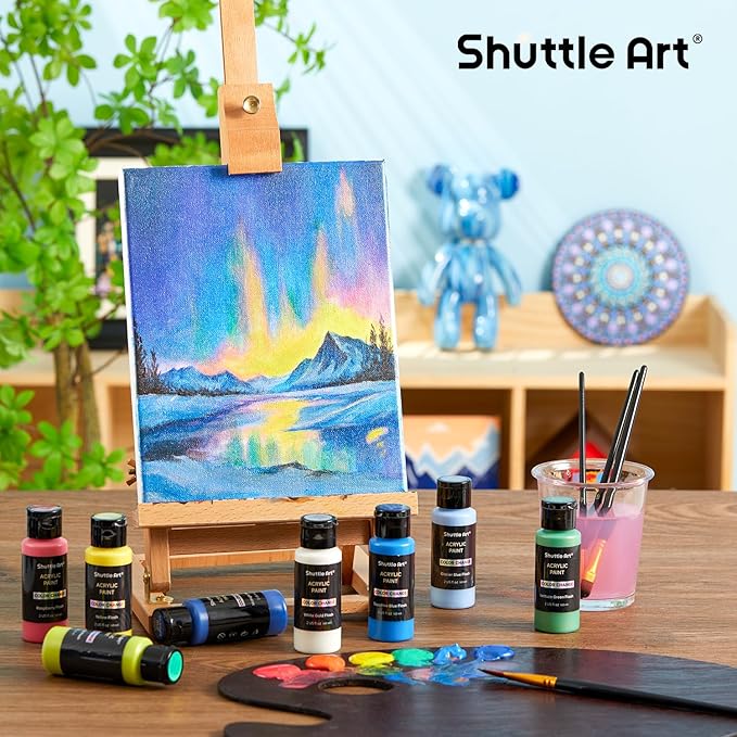 Shuttle Art Color Change Acrylic Paint, 20 Chameleon Colors Acrylic Paint - Image 5