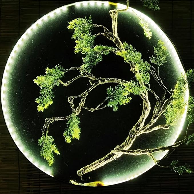 39.3in Bendable Artificial Pine Tree Bark Branches Trunk Fake Wood Root Twigs - Image 2
