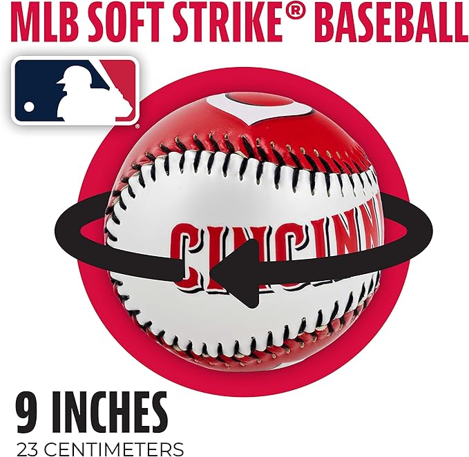 Franklin Sports MLB Team Soft Baseballs - Team Logo - Fan Shop Toy Baseball for Kids - Decoration for Desks and Office