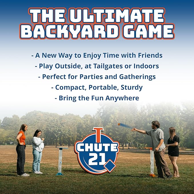 Chute 21 Toss Game – Outdoor and Indoor Bean Bag Toss Game - Image 3