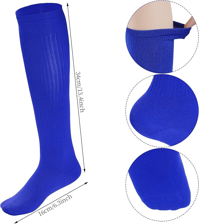 Dxhycc Youth Baseball Socks and Belt Combo Set Softball Baseball Socks and Elastic Waist Belt for Youth Boys Girls
