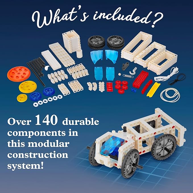 Thames & Kosmos Mechanical Engineering: Machines & Vehicles STEM Experiment Kit - Image 3