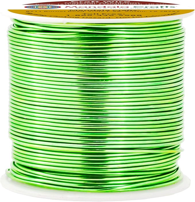Mandala Crafts 18 Gauge Anodized Aluminum Craft Wire by MandalaCrafts