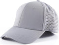 6 Panel Stretch Full Closed Baseball Caps Men's Blank Fitted Cap Curved Brim Elastic Closed Back Hat Q2426