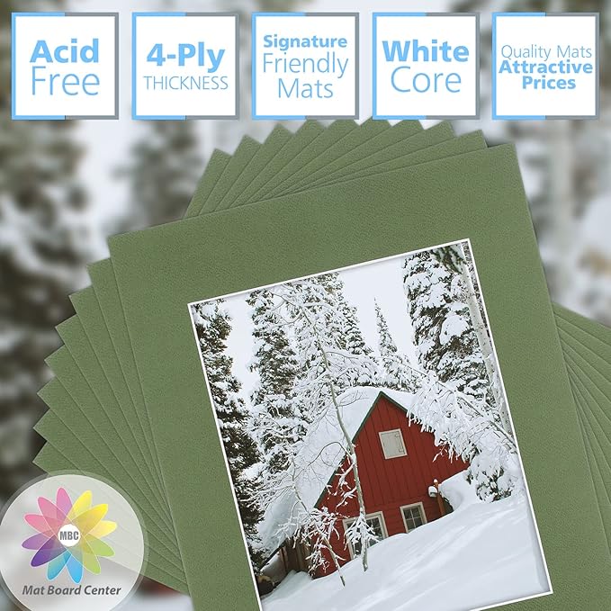 Mat Board Center, 11x14 for 8x10 Rock Garden Color Mats - Image 3