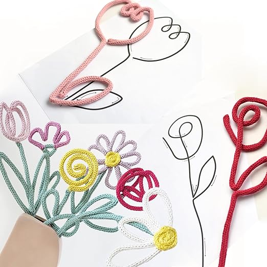 BoFUN DIY Flower Craft Kit for Adults Teens - Image 4